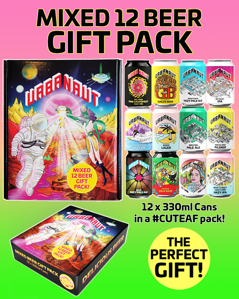 12 MIXED BEERS GIFT PACK Urbanaut Brewing Co.