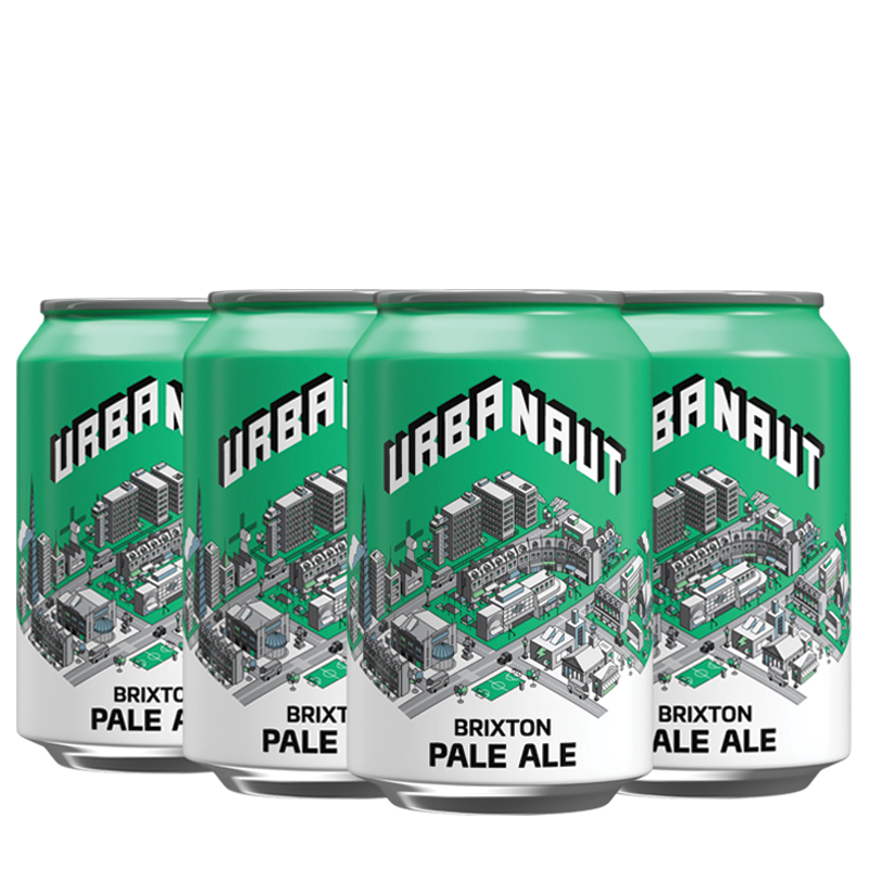 Brixton Pale Ale 6 Pack 330ml Cans Urbanaut Brewing Co.