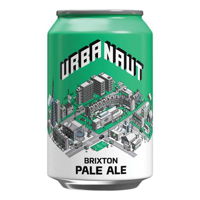 Brixton Pale Ale 6 Pack 330ml Cans Urbanaut Brewing Co.