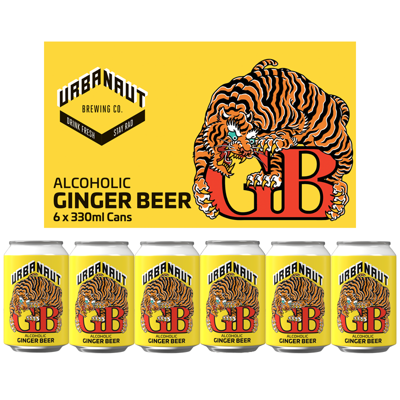 Alcoholic Ginger Beer Urbanaut Brewing Co.