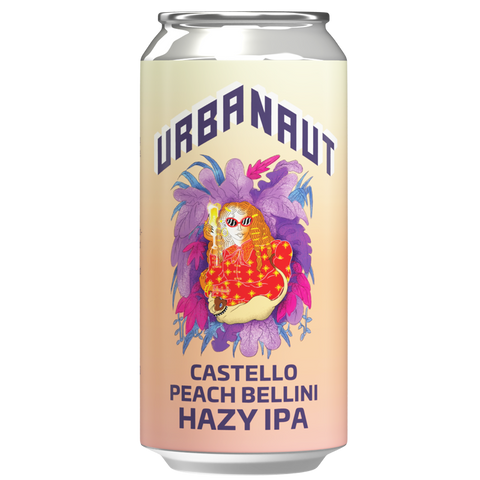 Urbanaut Brewing Castello Peach Bellini Hazy IPA