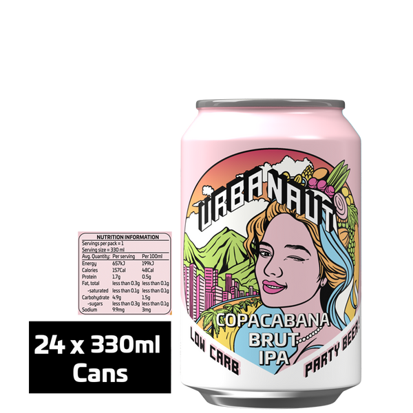 Copacabana Brut IPA *LOW CARB*