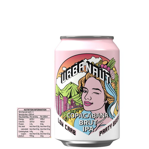 Copacabana Brut IPA *LOW CARB*
