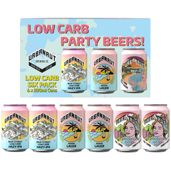 LOW CARB Mixed Six Pack - 6 x 330ml Cans