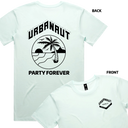 Urbanaut Miami Party Forever T-Shirt Seafoam