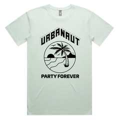 Urbanaut Miami Party Forever T-Shirt Seafoam