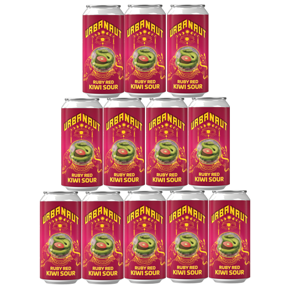 Ruby Red Kiwi Sour Urbanaut Brewing Co.