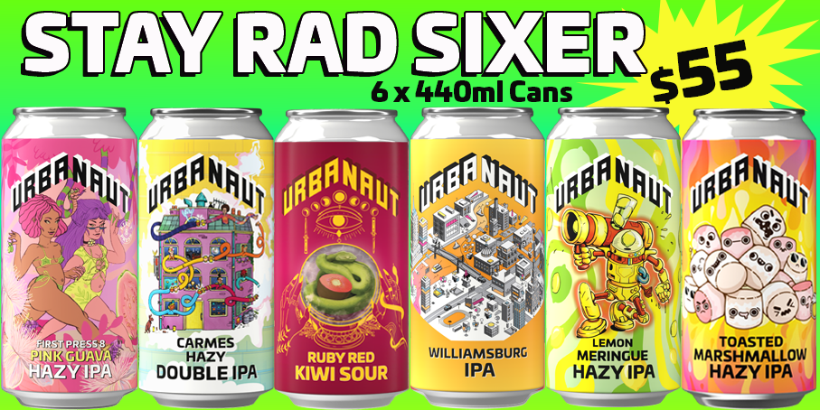 STAY RAD SIXER - 6 x 440ml Cans