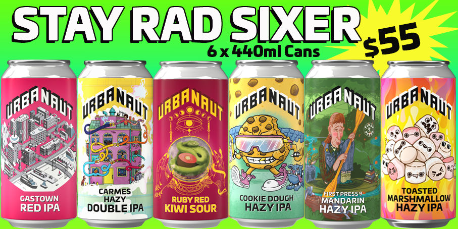 STAY RAD SIXER - 6 x 440ml Cans