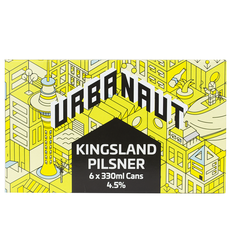 Kingsland Pilsner - 6 x 330ml Cans