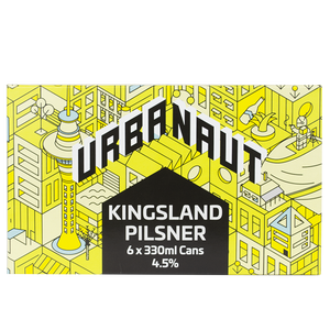 Kingsland Pilsner - 6 x 330ml Cans