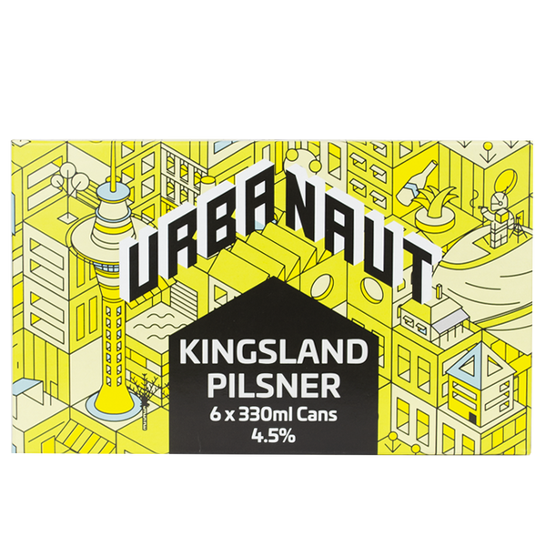 Kingsland Pilsner - 6 x 330ml Cans