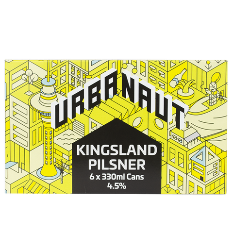 Kingsland Pilsner - 6 x 330ml Cans