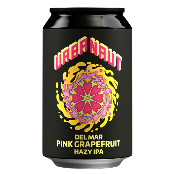 Del Mar Pink Grapefruit Hazy IPA - 24 x 330ml Cans