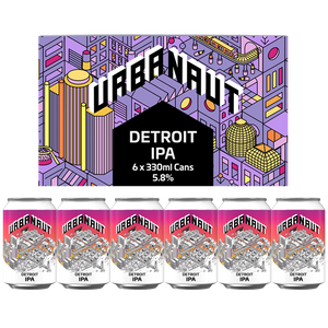 Detroit IPA - 6 x 330ml Cans