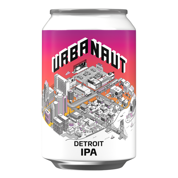 Detroit IPA - 6 x 330ml Cans