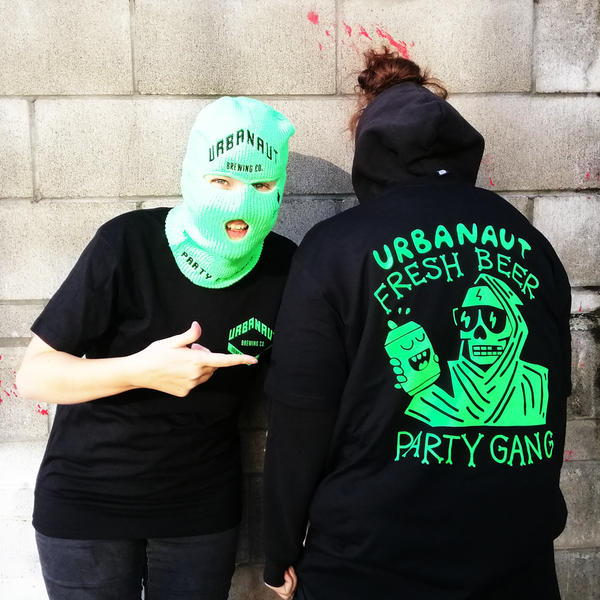 Urbanaut Party Gang Black T-Shirt