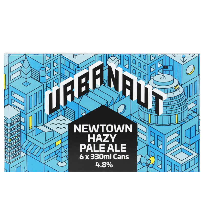 Newtown Hazy Pale Ale - 6 x 330ml Cans
