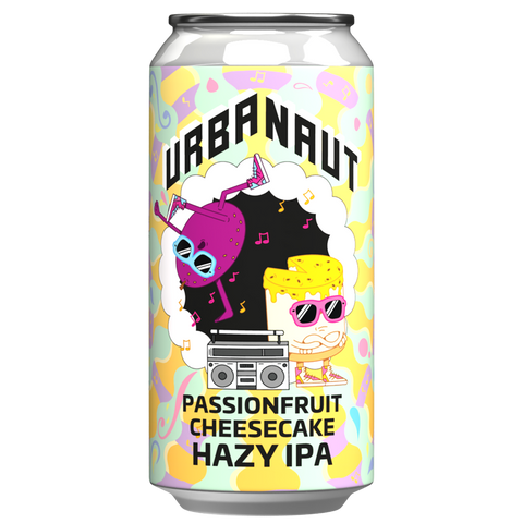 Urbanaut Brewing Passionfruit Cheesecake Hazy IPA